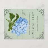 Vintage Postkarte Original Kunst (Vorderseite)