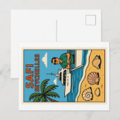Vintage Postkarte - Ostafrika (Vorne/Hinten)