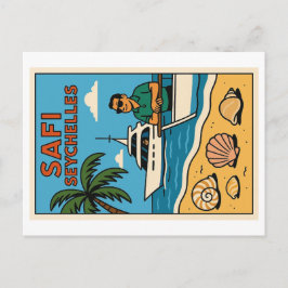 Vintage Postkarte - Ostafrika