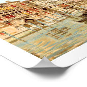 Vintage Postkarte Palazzo Franchetti Poster (Ecke)