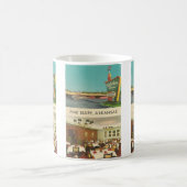 Vintage Postkarte, Pine Bluff, Arkansas Kaffeetasse (Mittel)