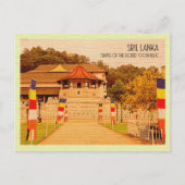 Vintage Postkarte Sactooth Relic Sri Lanka (Vorderseite)
