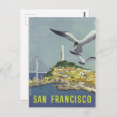 Vintage Postkarte San Francisco (Vorne/Hinten)