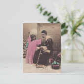 Vintage Postkarte Santa Claus Pere Weihnachten & A (Stehend Vorderseite)