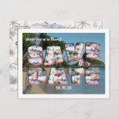 Vintage Postkarte | Save The Date (Vorne/Hinten)