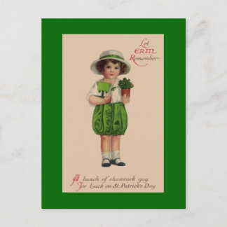 Vintage Postkarte St. Patrick's Day