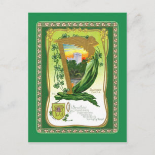 Vintage Postkarte St Patrick's Day