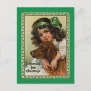 Vintage Postkarte St Patrick's Day
