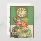 Vintage Postkarte St. Patrick's Day (Vorne/Hinten)