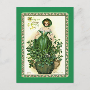 Vintage Postkarte St Patrick's Day