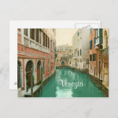 Vintage Postkarte Venedig (Vorne/Hinten)