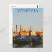 Vintage Postkarte Venezia (Vorne/Hinten)