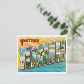 Vintage Postkarte Virginia (Stehend Vorderseite)