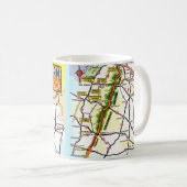 Vintage Postkarte Virginia Kaffeetasse (VorderseiteRechts)