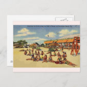 Vintage Postkarte von Clearwater Beach Florida (Vorne/Hinten)