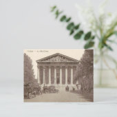 Vintage Postkarte von La Madeleine Paris (Stehend Vorderseite)