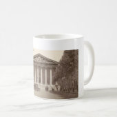 Vintage Postkarte von La Madeleine Paris Kaffeetasse (VorderseiteRechts)