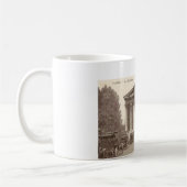 Vintage Postkarte von La Madeleine Paris Kaffeetasse (Links)