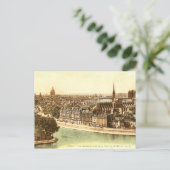 Vintage Postkarte von Paris (Stehend Vorderseite)