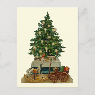 Vintage Postkarte "Weihnachtsbaum"