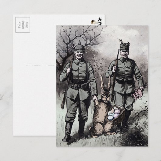 Vintage Postkarte WW1 (Vorne/Hinten)