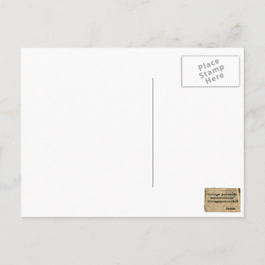 Vintage Postkarten (Rückseite)