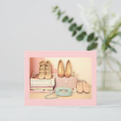 Vintage Postkarten, Schuhe Postkarte (Stehend Vorderseite)