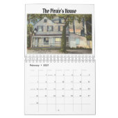 Vintage Postkarten von Savannah Georgia Kalender (Feb 2027)