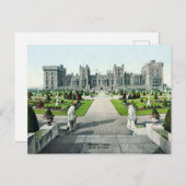 Vintage Postkartenansicht Ostterrasse Windsor Burg Postkarte (Vorne/Hinten)