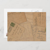 Vintage Postkartenkollektion Postkarte (Vorne/Hinten)