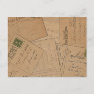 Vintage Postkartenkollektion Postkarte