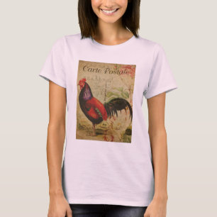 Vintage Postkartenliste T-Shirt