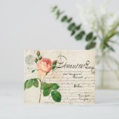 Vintage Postkartennummer Französische Ephemoralkor Postkarte (Stehend Vorderseite)