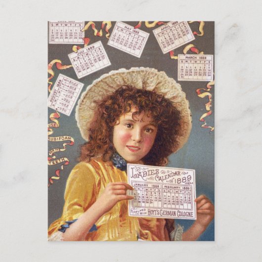 Vintage Postkartenwerbung für Zelte Postkarte (Vorderseite)