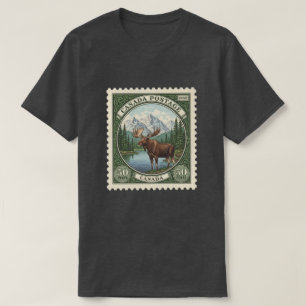 Vintage-Poststempel Kanada T-Shirt
