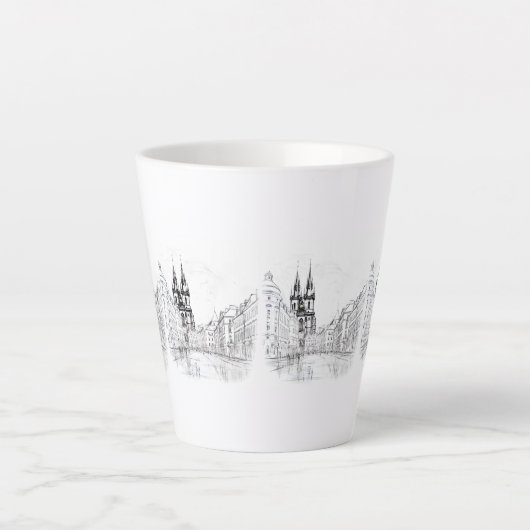 Vintage Prag Milchtasse (Vorderseite)