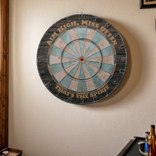 Vintage-Präzisions-Dartboard Dartscheibe