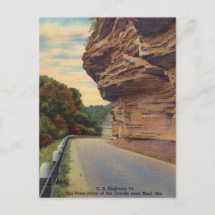 Vintage-Preis-Fahrt Ozarks Noel Missouri Postkarte