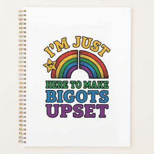 Vintage Pride Bigots verstören Regenbogen-Shirt-De Planer