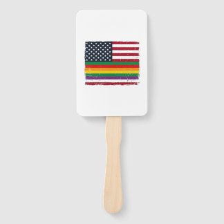 Vintage Pride Flag Distressed Vector-Shirt-Design_ Fächer
