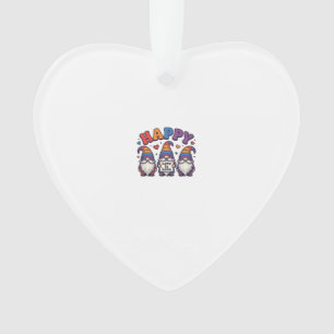 Vintage Pride Monat Gnom Regenbogen Shirt Design_1 Ornament