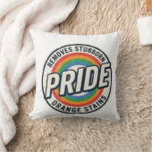 Vintage-Pride-Protest Regenbogen-Abzeichen Vektor- Kissen (Decke)