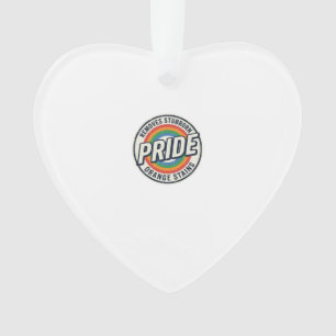 Vintage-Pride-Protest Regenbogen-Abzeichen Vektor- Ornament