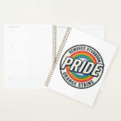 Vintage-Pride-Protest Regenbogen-Abzeichen Vektor- Planer (Anzeige)
