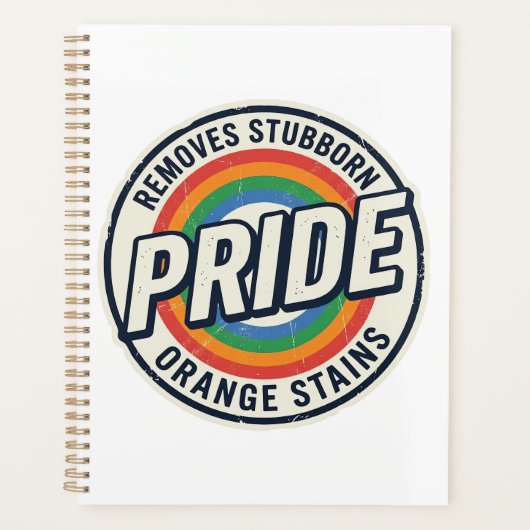 Vintage-Pride-Protest Regenbogen-Abzeichen Vektor- Planer (Vorderseite)