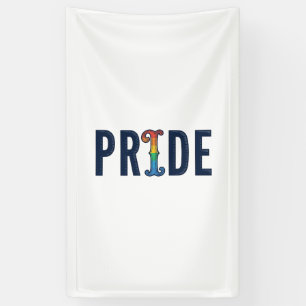 Vintage Pride Regenbogen-Lettern T-Shirt Design_1 Banner