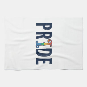 Vintage-Pride-Regenbogen-Lettern-T-Shirt-Design_1 Geschirrtuch