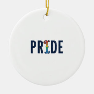 Vintage-Pride-Regenbogen-Lettern-T-Shirt-Design_1 Keramik Ornament