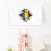 Vintage Pride Zerrissenes Hemd Vektordesign_1 Banner (Insitu)