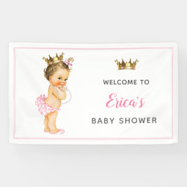 Vintage Princess Baby Dusche 1. Geburtstag Hinterg Banner